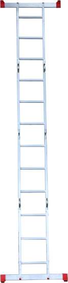 Afbeeldingen van Vouwladder Kelfort 4x3 + platform