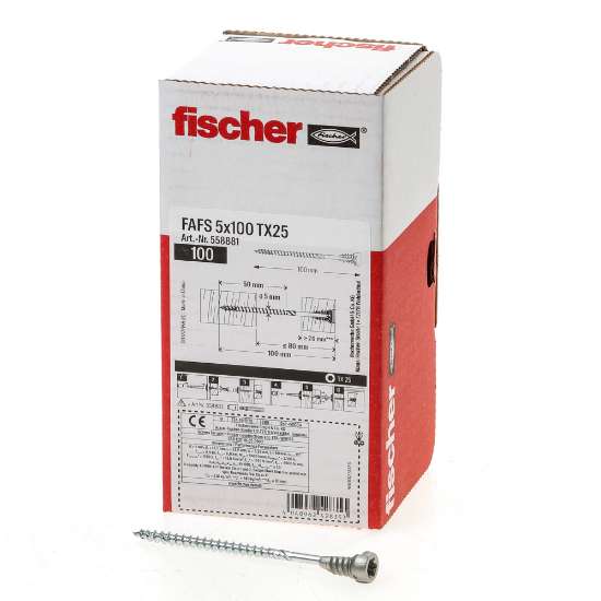 Afbeeldingen van stelschroef FAFS 5 x 100 TX25