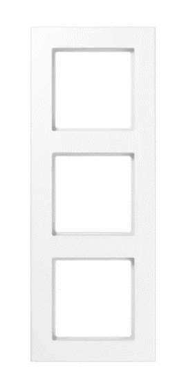 Afbeeldingen van Jung Afdekraam 3-voudig A550 glans wit