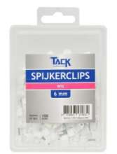 Afbeeldingen van Kabelbeugels wit 6mm (100)