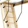Afbeeldingen van Altrex Woodytrex-Superieur 3-delige zoldertrap (inklap) 110 x 60cm
