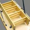 Afbeeldingen van Altrex Woodytrex-De Luxe 3-delige zoldertrap (inklap) 120 x 60cm