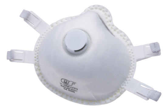 Afbeeldingen van Stofmasker QS FFP3  m.ventiel V-1095