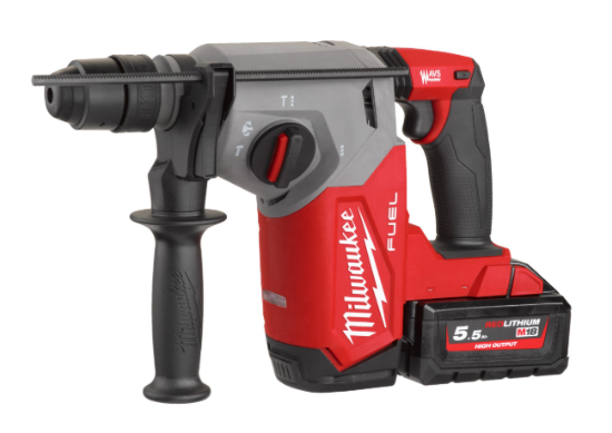 Afbeeldingen van Milwaukee Accu Combi-boorhamer SDS+ M18FHX-0X