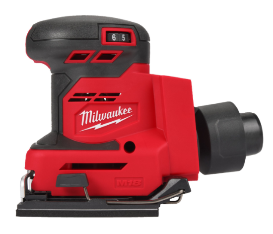 Afbeeldingen van Milwaukee Accu Vlakschuurmachine M18 BQSS-0