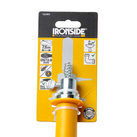 Afbeeldingen van Ontstopper+veer Ironside mechanisch 7.6mtr.